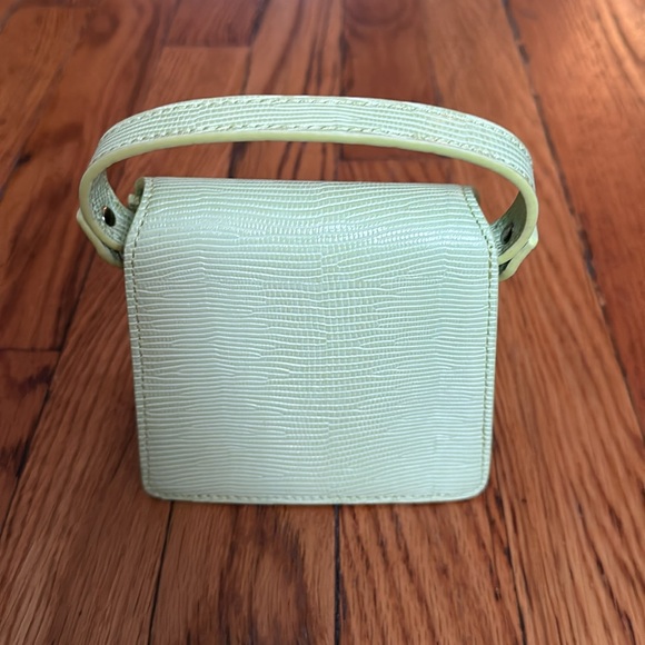 JW Pei Fae Mini Green Croc w/Removable Chain - Picture 3 of 5